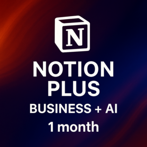 NOTION PLUS | БИЗНЕС + ИИ | 1 МЕСЯЦ | ВАШ СЧЕТ