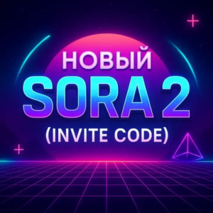 SORA 2 Инвайт, ChatGpt (автоматическая доставка)