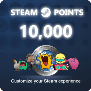 [10000] 10k Steam Points | Стим ОЧКИ + 1000 Подарок
