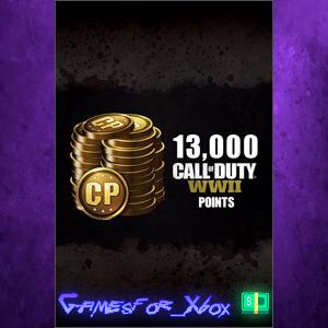 ☀️13.000 Call of Duty WWII Points WIND DLC