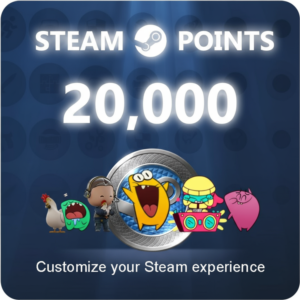 [20000] 20k Steam Points | Стим ОЧКИ + 2000 Подарок