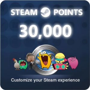 [30000] 30k Steam Points | Стим ОЧКИ + 3000 Подарок