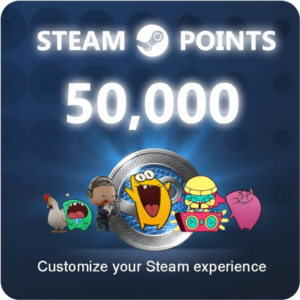 [50000] 50k Steam Points | Стим ОЧКИ + 5000 Подарок