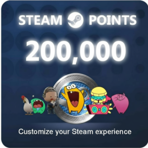 [200000] 200k Steam Points | Стим ОЧКИ + 20000 Подарок