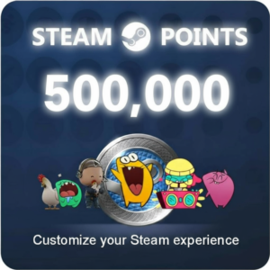 [500000] 500k Steam Points | Стим ОЧКИ + 50000 Подарок