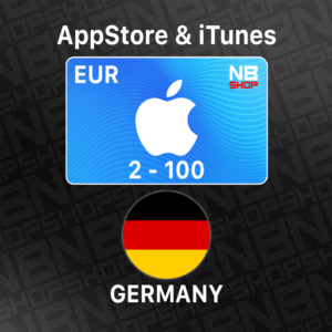 Карты Apple iTunes 2 - 100 EUR (Germany) Германия