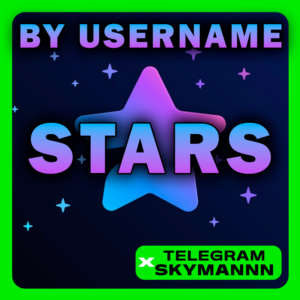 TELEGRAM | ЗВЕЗДЫ |  ПО ЮЗ | БЫСТРО ПО @USERNAME
