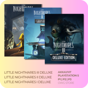 Little Nightmares III Deluxe + 1\2 | P2/P3 PLAYSTATION