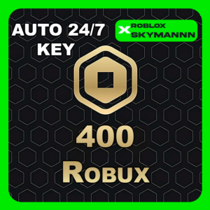 400 ROBUX КАРТА ПОПОЛНЕНИЯ ROBLOX GLOBAL АВТО 24/7