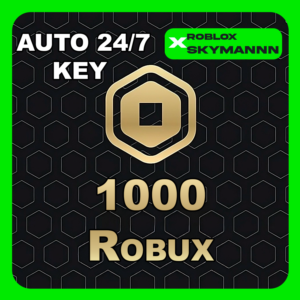 1000 ROBUX КАРТА ПОПОЛНЕНИЯ ROBLOX GLOBAL АВТО 24/7