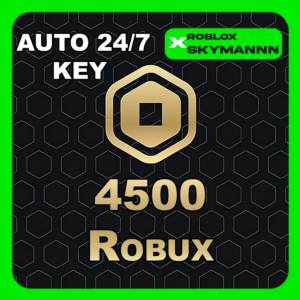 4500 ROBUX КАРТА ПОПОЛНЕНИЯ ROBLOX GLOBAL АВТО 24/7