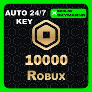 10.000 ROBUX КАРТА ПОПОЛНЕНИЯ ROBLOX GLOBAL АВТО 24/7