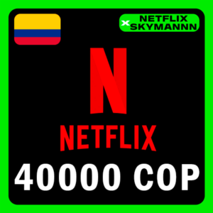 АВТО Карта пополнения Netflix 40000 COP КОЛУМБИЯ 24/7