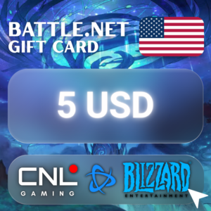 АВТО | Подарочная карта Battle.net (Blizzard) 5 США