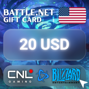 АВТО | Подарочная карта Battle.net (Blizzard) 20 США