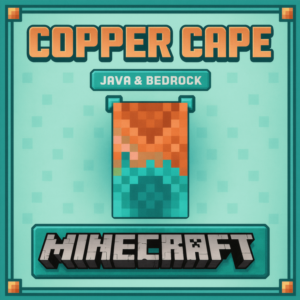 MINECRAFT | COPPER CAPE | ПЛАЩ/СКИН | JAVA & BEDROCK