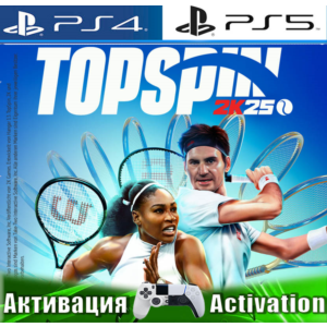 🎮TopSpin 2K25 (PS4/PS5/ENG) Активация ✅