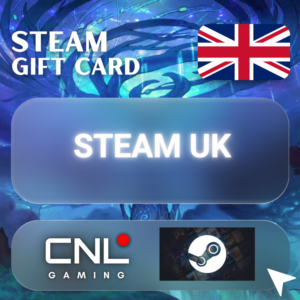 Steam Wallet UK 5–25 фунтов стерлингов
