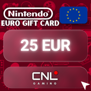 🎮 Nintendo eShop Подарочная карта 25 EUR (Европа)