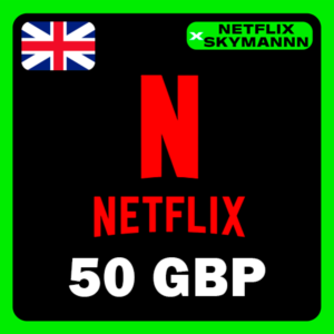 АВТО Карта пополнения Netflix 50GBP ВЕЛИКОБРИТАНИЯ 24/7