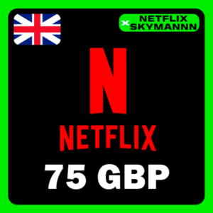 АВТО Карта пополнения Netflix 75GBP ВЕЛИКОБРИТАНИЯ 24/7