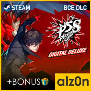 🟥Persona 5 Strikers - Deluxe Edition・STEAM・ГАРАНТИЯ