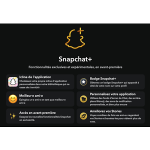Подписка Snapchat+ Premium на 3, 6 и 12 месяцев в подар