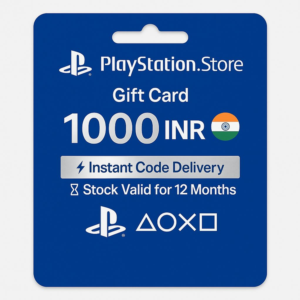 PlayStation PSN Gift Card 1000 INR (INDIA)