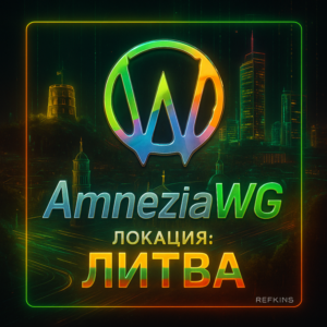 VPN ВПН AMNEZIA ЛИТВА ЛИЧНЫЙ AMNEZIAWG