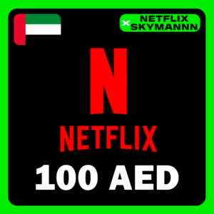 АВТО Карта пополнения Netflix 100 AED ОАЭ 24/7