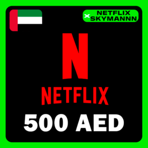 АВТО Карта пополнения Netflix 500 AED ОАЭ 24/7