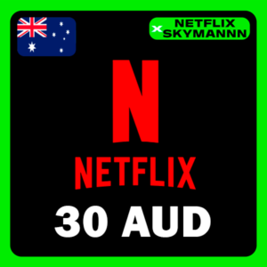 АВТО Карта пополнения Netflix 30 AUD АВСТРАЛИЯ 24/7