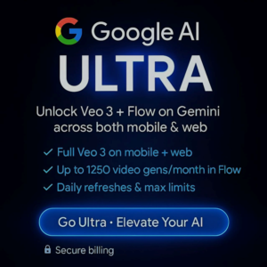 Gemini AI Ultra/Pro | Veo 3 Flow 45 000 кредитов на 1 м