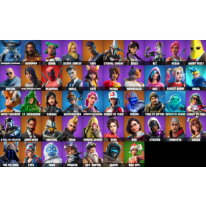 FORTNITE 47+ ОБЛИЦОВ АККАУНТ|OG NINJA JOHN WICK| +ПОЧТА