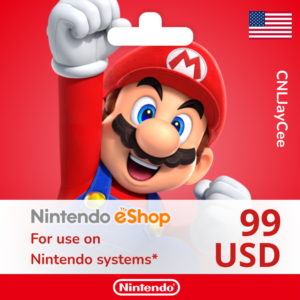 24/7 АВТО | Nintendo eShop 99 USD (подарочная карта)