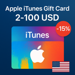 🍏 Apple iTunes Gift Card 2-100 USD USA [-15% номинала]