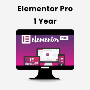 Официальная лицензия плагина Elementor Pro на 1 год