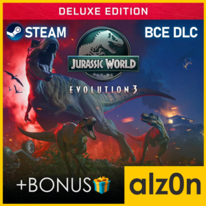 🟥Jurassic World Evolution 3: Deluxe Edition・STEAM