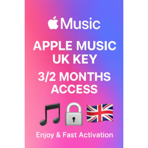 🇬🇧Apple Music UK Key - 3/2 месяца доступа🔑 готов🚀
