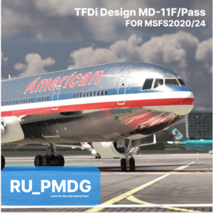 TFDI MD-11F and passengers for MSFS 2020/24