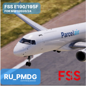 FSS E-JETS 190/195 FREIGHTER MSFS2020/24