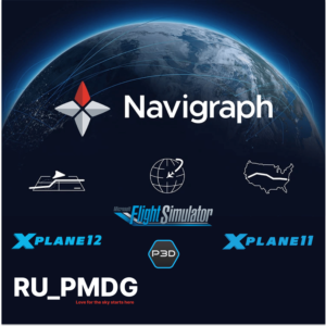 Navigraph for MSFS2020/24, X-Plane 11/12, P3D