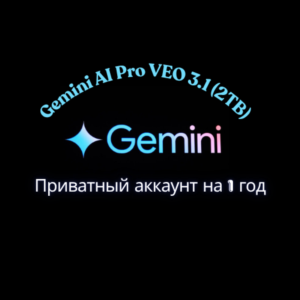 Gemini AI Pro 1 Year (Private Account)