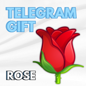 РОЗА ПОДАРОК ТЕЛЕГРАМ