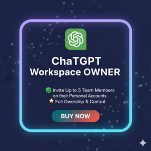 👑 ChatGPT PLUS Workspace (Владелец) - 37 дней| 6 Польз
