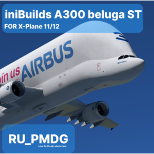 inibuilds A300 beluga ST for X-Plane 11/12