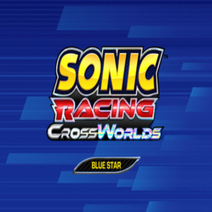 XBOX-Sonic Racing CrossWorlds «Blue Star» Экстремальное