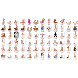 75+ Прозрачных PNG-изображений Малышей