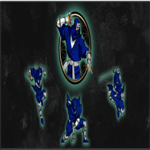 XBOX - SHINOBI: Art of Vengeance - SEGA Blue Outfit