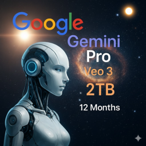 Google AI Pro: Gemini 2.5 Pro, Veo 3.1 + 2 TB 6 Months